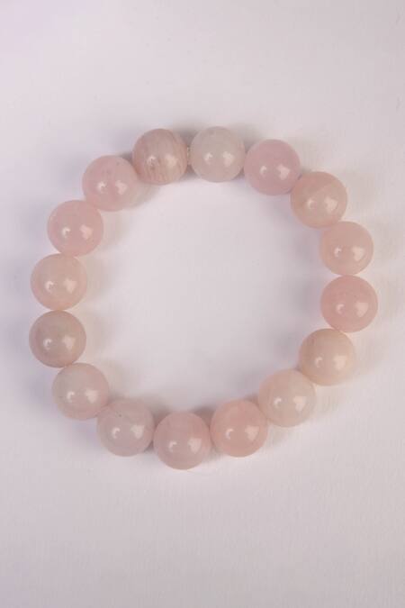 Totapari Adjustable Rose Quartz Gemstone Bracelet 