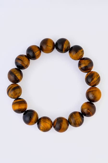Totapari Brown Tigers Eye Bead Bracelet 