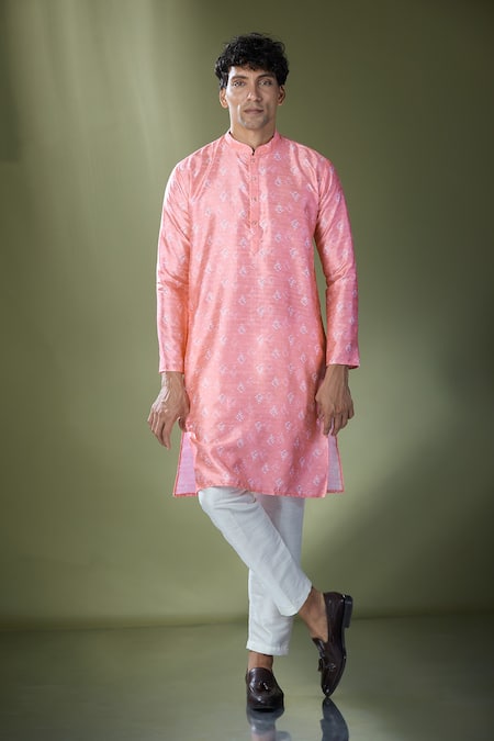 RNG Safawala Ikat Printed Kurta & Pant Set 