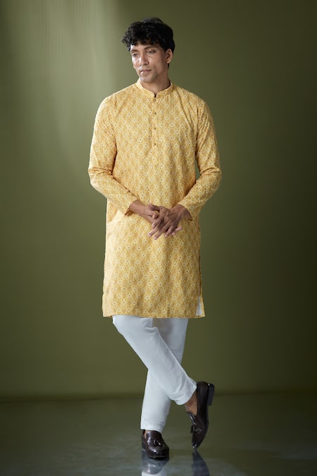 RNG Safawala Paisley Printed Kurta & Pant Set 