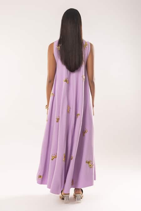 Kriti Bapna Horse Embellished A-Line Dress 