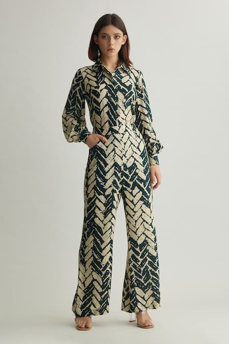 KoAi Chevron Print Shirt 