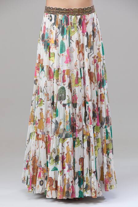 Buy Rajat K Tangri White Lace, Embroidery Sweetheart Neck Mughal Motif Cape Lehenga Set Online at Aza Fashions Buy_Rajat K Tangri_White Lace, Embroidery Sweetheart Neck Mughal Motif Cape Lehenga Set _Online_at_Aza_Fashions