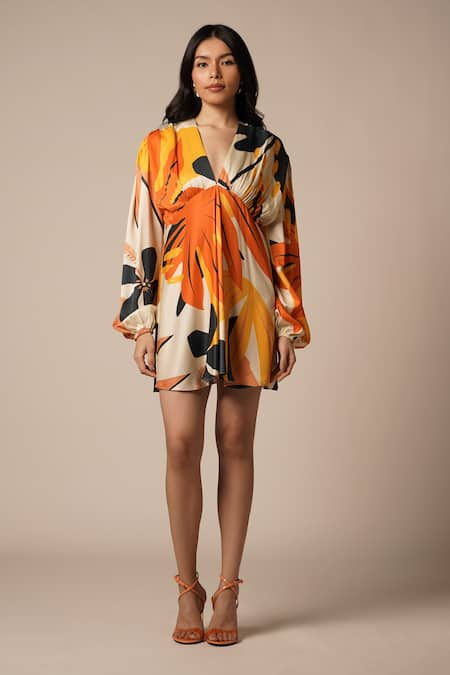 Advait Luna Abstract Print Dress 