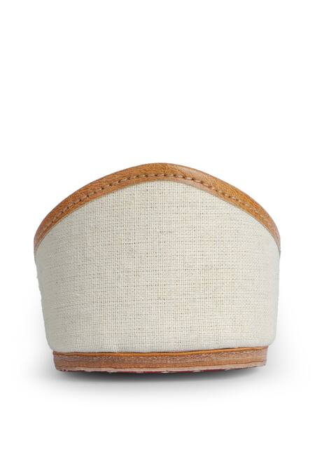 Shop House Of Vitti India Beige Embroidery Rainbow Motif Juttis Online at Aza Fashions Shop_House Of Vitti India_Beige Embroidery Rainbow Motif Juttis _Online_at_Aza_Fashions