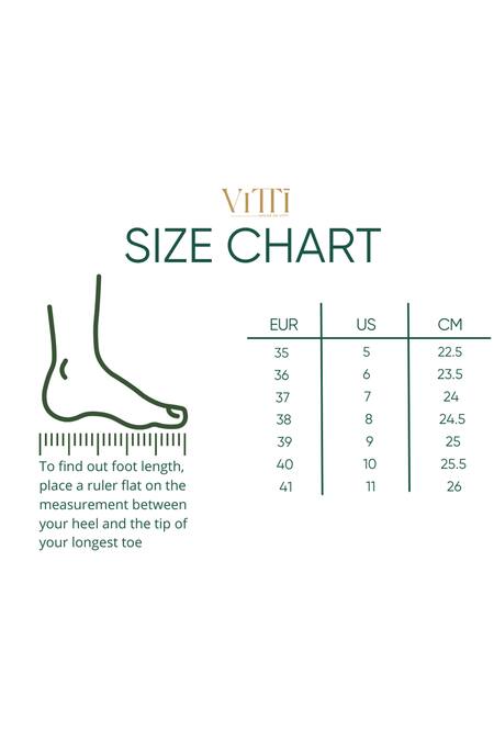 House Of Vitti India_Gold Zardozi Embroidered Heels _at_Aza_Fashions