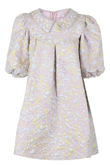 STELLA ROSSA BY LES PETITS Gloriosa Textured Pattern Dress 