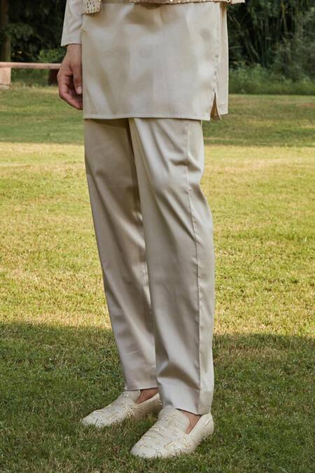 Buy Bohame Beige Georgette, Cotton Satin Mirrors, Mirrorwork Embroidered Bundi Kurta Set Online at Aza Fashions Buy_Bohame_Beige Georgette, Cotton Satin Mirrors, Mirrorwork Embroidered Bundi Kurta Set_Online_at_Aza_Fashions