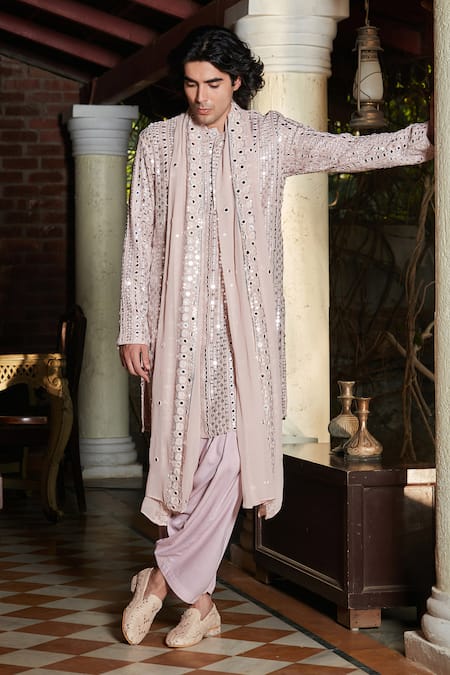 Bohame Rudy Mirrorwork Kurta Salwar Set 