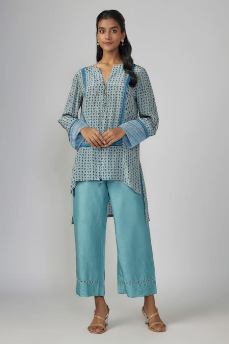 Sandhya Shah Yosha Printed Tunic & Pant Set 