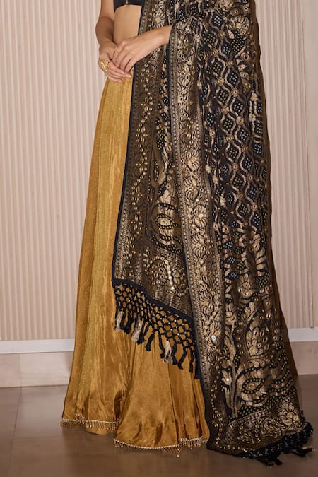 Buy Twenty Nine Gold Tissue Mirrors, Embroidery Marodi Lehenga Online at Aza Fashions Buy_Twenty Nine_Gold Tissue Mirrors, Embroidery Marodi Lehenga _Online_at_Aza_Fashions