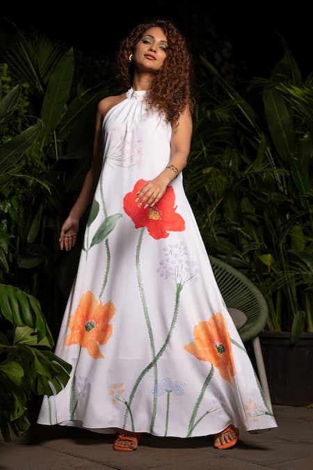 Sonam Parmar Jhawar Alice Floral print Maxi Dress 