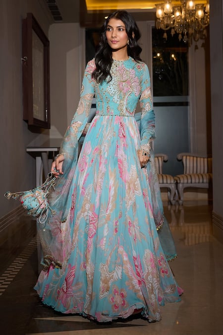 Mahima Mahajan Sakina Embroidered Anarkali With Dupatta 