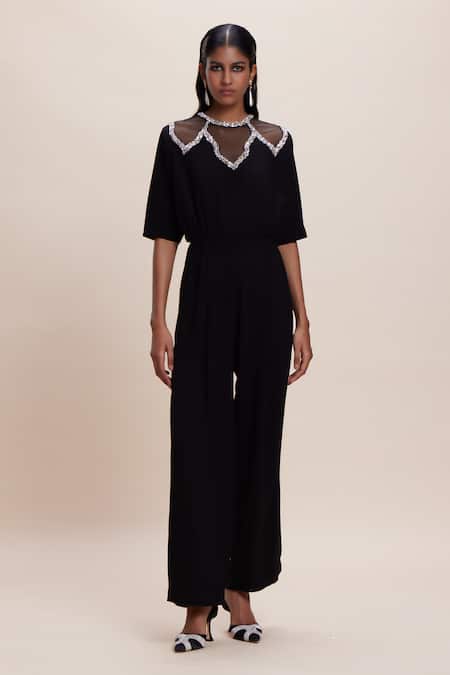 Kangana Trehan Crystal Stone Embellished Jumpsuit 