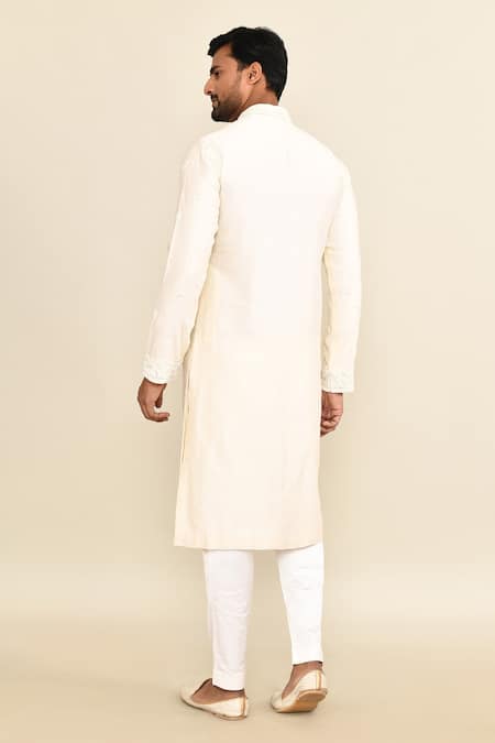 Kalighata Floral Embroidered Kurta Set 