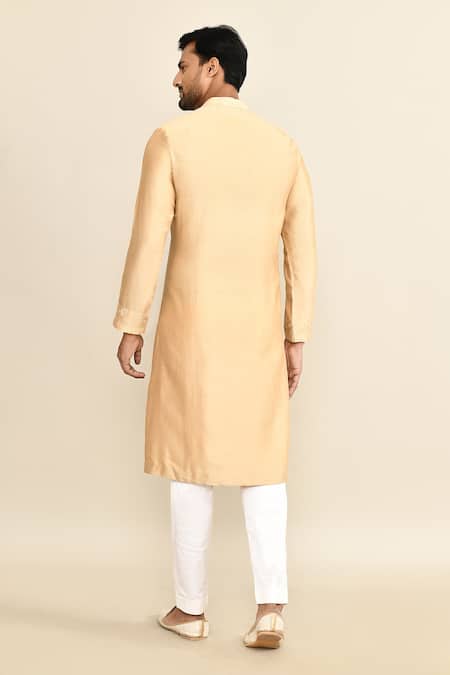 Kalighata Floral Embroidered Kurta Set 