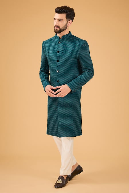 Kasbah Cutdana Work Sherwani 