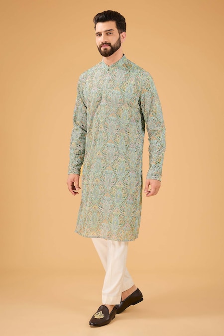 Kasbah Kashmiri Embroidered Straight Kurta 