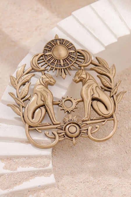 Cosa Nostraa Eternal Feline Harmony Brooch 