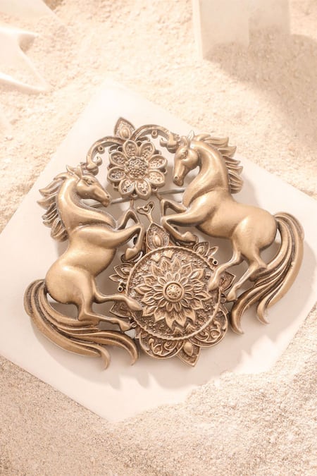 Cosa Nostraa Noble Warhorse Harmony Brooch 