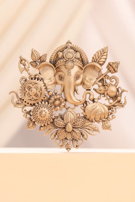 Cosa Nostraa Divine Ganapati Brooch 