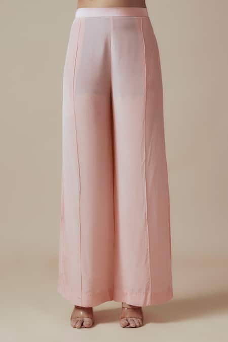 Buy Yoshita Couture Pink Georgette Pearls, Sequins Open Neck, Kashmiri Hand Embroidered Kaftan Set Online at Aza Fashions Buy_Yoshita Couture_Pink Georgette Pearls, Sequins Open Neck, Kashmiri Hand Embroidered Kaftan Set _Online_at_Aza_Fashions