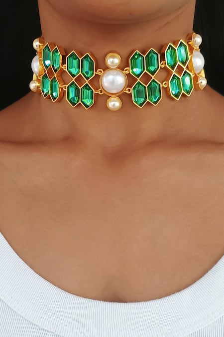 Bblingg Alaia Luxe Swarovski Crystal Embellished Choker 