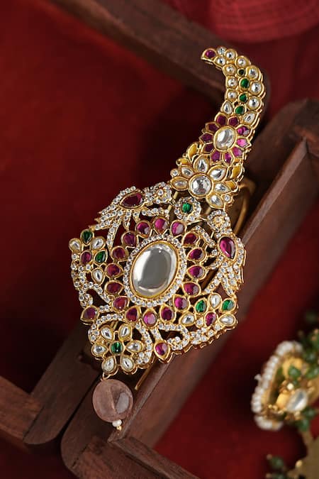 Riana Jewellery Heritage Antique Jadau Kalangi 