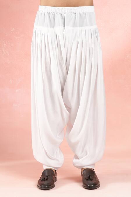 Buy_Rng Safawala_Blue Muslin, Silk, Cotton Mirrors Embroidered Kurta Set 