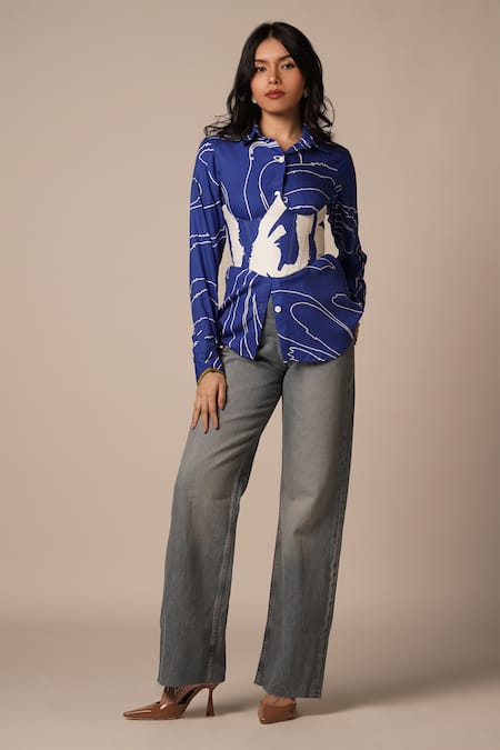 Advait Cari Abstract Print Shirt 