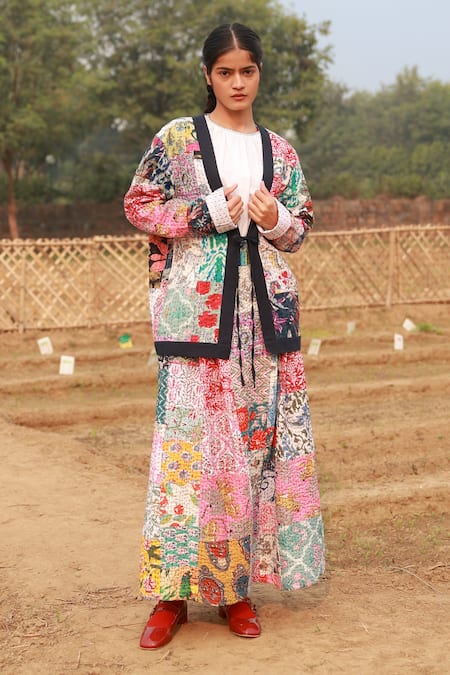 Doodlage Kantha Patchwork Jacket 