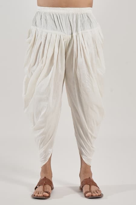 Buy_Arihant Rai Sinha_Red Silk, Cotton Embroidery Thread Kurta And Patiala Set 