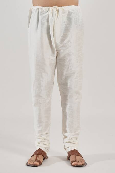 Arihant Rai Sinha Blue Silk Embroidery Navy Thread Work Kurta And Churidar Set Online at Aza Fashions Arihant Rai Sinha_Blue Silk Embroidery Navy Thread Work Kurta And Churidar Set _Online_at_Aza_Fashions