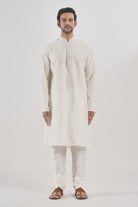 Arihant Rai Sinha Pintuck Detailed Kurta Set 