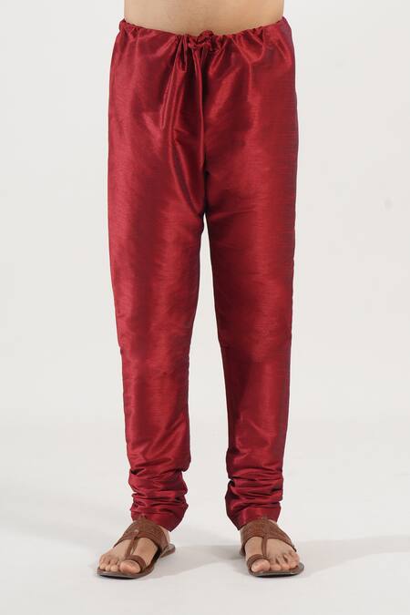 Buy Arihant Rai Sinha Coral Polyester, Chanderi Embroidery Thread Kurta And Churidar Set Online at Aza Fashions Buy_Arihant Rai Sinha_Coral Polyester, Chanderi Embroidery Thread Kurta And Churidar Set _Online_at_Aza_Fashions