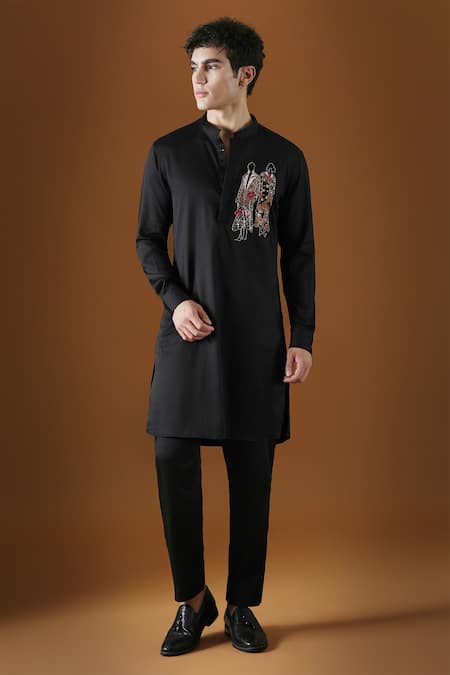 KOMAL KOTHARI The Human Embroidered Kurta 