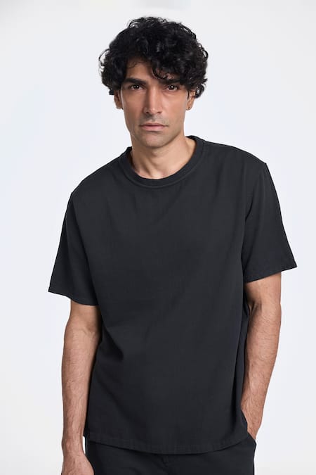 Terra Luna Pico Solid Back Yoke T-Shirt 