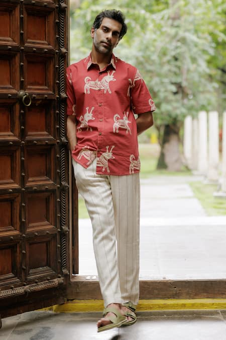 Jodi Deodar Hand Block Printed Shirt 