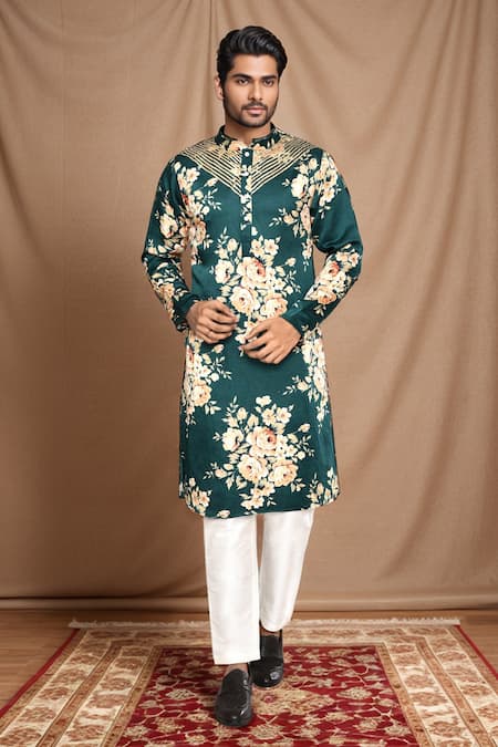 Arihant Rai Sinha Bahara Print Kurta 