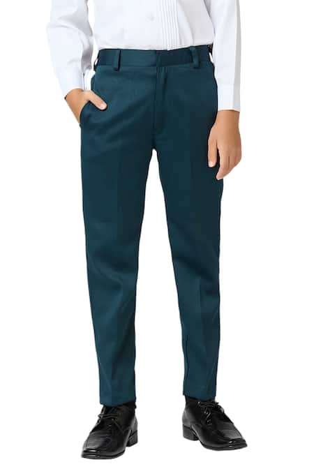 Buy Petite Pomme Blue Polyester, Cotton Sequins Embellished Blazer Trouser Set Online at Aza Fashions Buy_Petite Pomme_Blue Polyester, Cotton Sequins Embellished Blazer Trouser Set _Online_at_Aza_Fashions