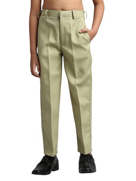 Buy_Petite Pomme_Green Polyester Solid Jodhpuri And Pant Set _Online_at_Aza_Fashions