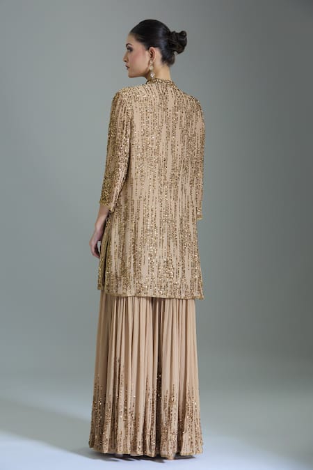 Nakul Sen Sequin Embroidered Kurta Set 