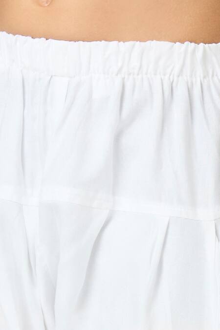 Buy_Petite Pomme_Black Cotton Textured Kurta Set _Online_at_Aza_Fashions