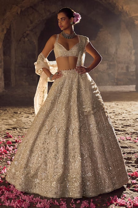 Anushree Reddy Sneha Embroidered Bridal Lehenga Set 