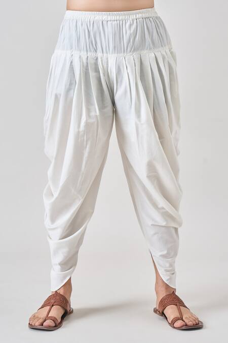 Buy_Arihant Rai Sinha_Blue Polyester Embroidery Botanical Thread Kurta Set 