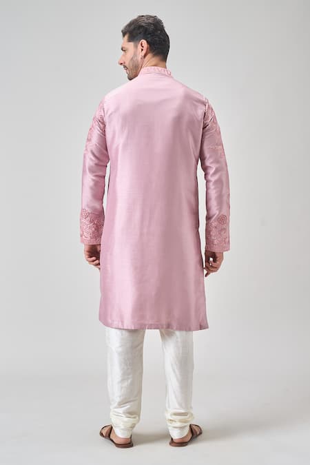 Arihant Rai Sinha Botanic Embroidered Kurta Set 
