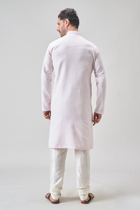 Arihant Rai Sinha Botanic Tonal Embroidered Kurta Set 