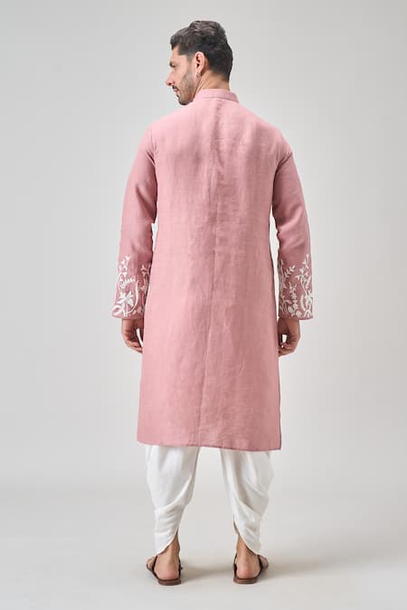 Arihant Rai Sinha Floral Vine Embroidered Kurta Set 