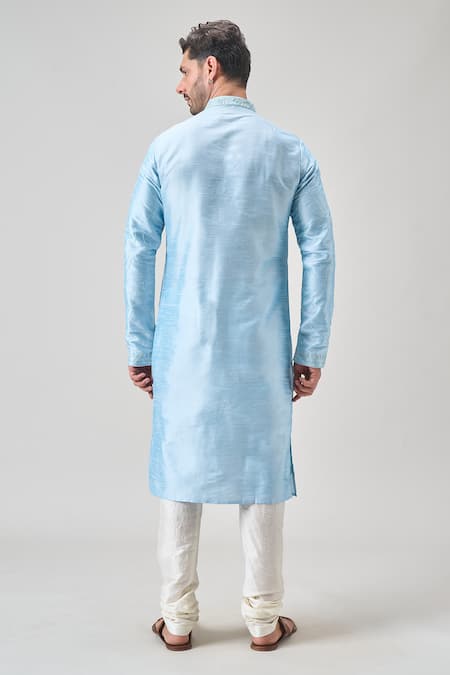 Arihant Rai Sinha Floral Thread Embroidered Kurta Set 