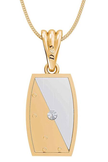 Shop Divine Solitaires Gold Diamond Solitaire Pendant at Aza Fashions Shop_Divine Solitaires_Gold Diamond Solitaire Pendant_at_Aza_Fashions